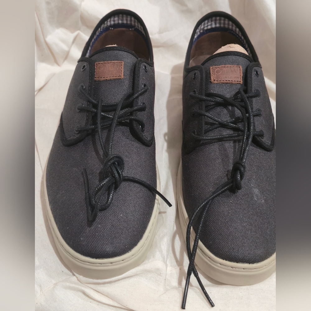 Men's Vans OTW Casual Black Canvas Shoes, 13